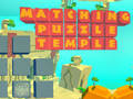 Gioco Tempio puzzle abbinato  in linea