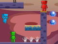 Gioco Fuoco e acqua in Zombies World 2  in linea