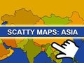 Gioco Mappe Scatty: Asia  in linea