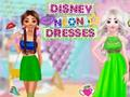 Gioco Abiti al neon Disney  in linea