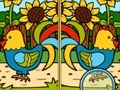 Gioco Differenze di primavera  in linea