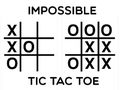 Gioco Tris impossibile  in linea