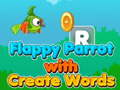 Gioco Pappagallo Flappy con Crea parole  in linea