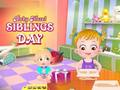 Gioco Baby Hazel: il giorno dei fratelli  in linea