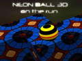 Gioco Neon Ball 3d in fuga  in linea