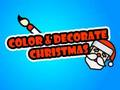 Gioco Colora e decora il Natale  in linea
