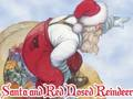 Gioco Babbo Natale e renna dal naso rosso  in linea