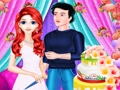 Gioco Torta nuziale di cucina della ragazza della sirena  in linea