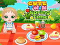 Gioco Carino Twin Spring Time  in linea