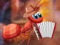 Gioco Fuga dalla formica rossa del menestrello  in linea
