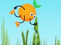 Gioco Sig. Salto Flappy Arancione  in linea