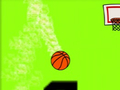 Gioco Sfida di rimbalzo di pallacanestro  in linea