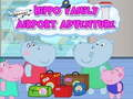 Gioco Avventura all'aeroporto della famiglia Hippo  in linea