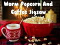 Gioco Jigsaw caldo di popcorn e caffè  in linea
