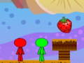 Gioco Stickman Bros in Fruit Island 2 in linea