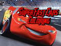 Gioco Colorazione di auto super veloci  in linea