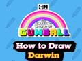 Gioco Lo straordinario mondo di Gumball Come disegnare Darwin  in linea