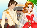 Gioco Abito da sposa principessa con capelli lunghi  in linea