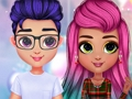 Gioco Festa di Natale delle ragazze arcobaleno  in linea