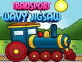 Gioco Trasporto puzzle ondulato  in linea