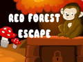 Gioco Fuga dalla foresta rossa  in linea