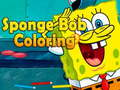 Gioco Sponge Bob da colorare  in linea