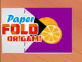 Gioco Origami con piega di carta  in linea
