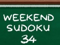 Gioco Sudoku del fine settimana 34  in linea