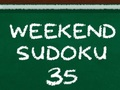 Gioco Sudoku del fine settimana 35  in linea