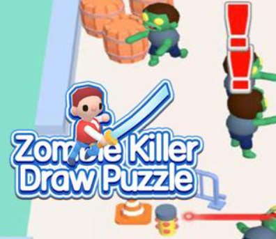 Gioco Puzzle di disegno dell'assassino di zombi  in linea