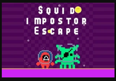 Gioco Fuga dall'impostore del calamaro  in linea