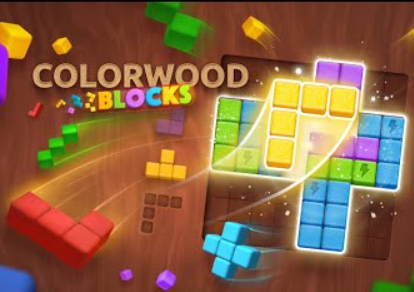 Gioco Colore Blocchi di legno  in linea