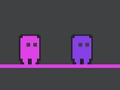 Gioco Viola e rosa 2  in linea