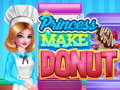 Gioco Principessa prepara la ciambella cucina in linea