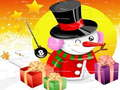 Gioco Puzzle di personaggi vettoriali di Natale  in linea
