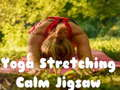 Gioco Yoga che allunga il puzzle calmo  in linea