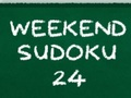 Gioco Sudoku del fine settimana 24  in linea