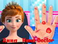Gioco Frozen: Trattamenti per le mani di Anna  in linea