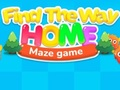 Gioco Trova il gioco del labirinto di casa  in linea