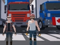 Gioco Camion e polizia  in linea