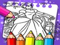 Gioco Libro a colori di Cenerentola  in linea