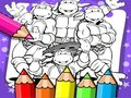Gioco Libro da colorare delle tartarughe ninja  in linea