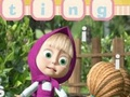 Gioco Masha e l'orso: parole magiche  in linea