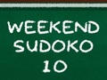 Gioco Sudoku del fine settimana 10  in linea