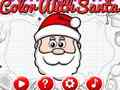 Gioco Colora con Babbo Natale  in linea