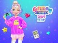 Gioco Configurazione divertente della ragazza del giocatore  in linea