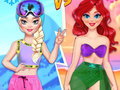 Gioco Battaglia delle principesse estate vs inverno  in linea