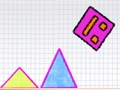 Gioco Nota di carta del trattino della geometria  in linea