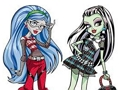 Gioco Libro da colorare per Monster High  in linea