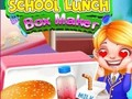 Gioco Creatore di scatole per il pranzo della scuola  in linea